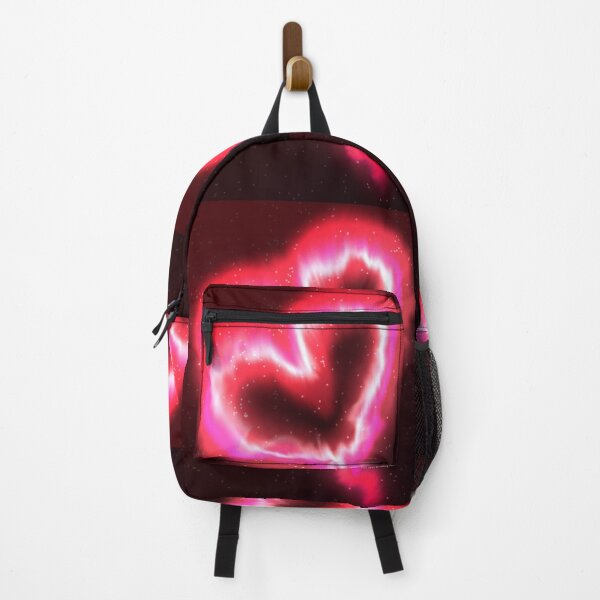 Item preview, Neon heart drops– Romantic Heart Blossom Digital Art” designed and sold by kerissfantasyart .