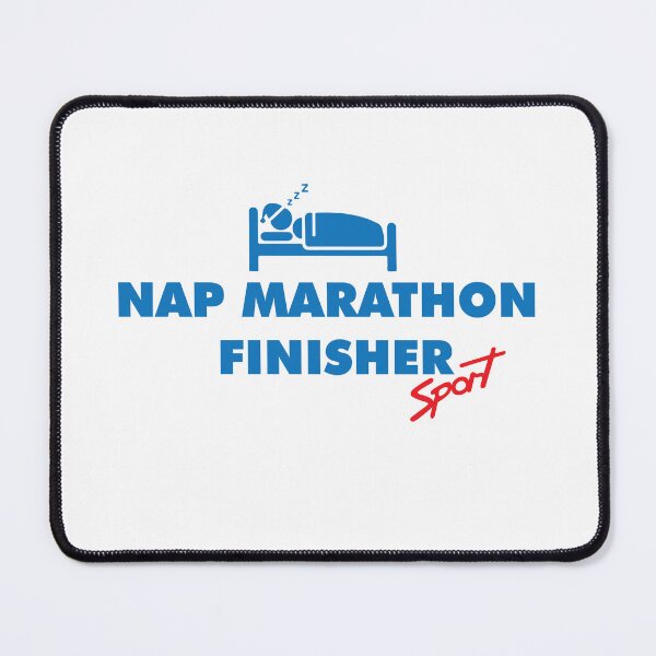 Item preview, Nap Marathon Finisher Funny Sports Irony Sleep Athlete designed and sold by smileempire.
