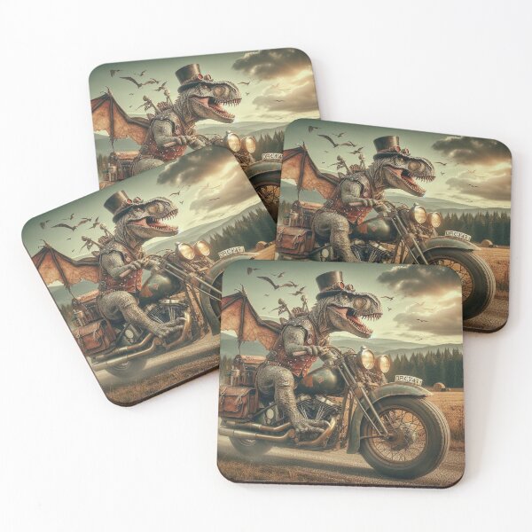 Item preview, Steampunk Dinosaur Rebel Ride designed and sold by Sybille-Yates.