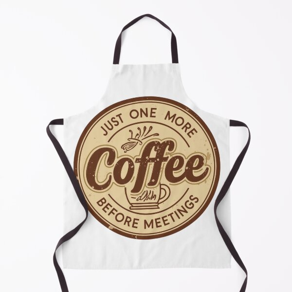 Item preview, Just One More Coffee Before Meetings – Work Humor Shirt designed and sold by KapiPrint.