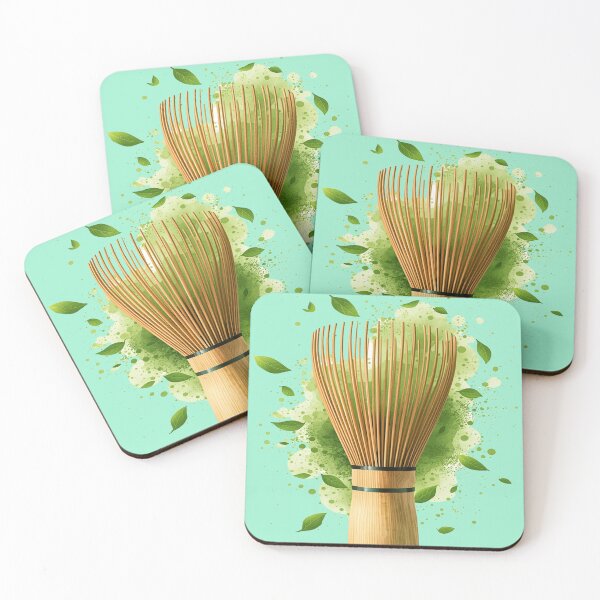 Item preview, Matcha Green Tea Whisk - Japanese Lifestyle Foodie Art designed and sold by Ink Dynasty.
