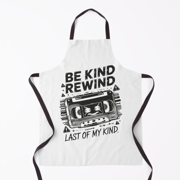 Item preview, Be Kind Rewind Retro Cassette Tape | Last of My Kind Vintage Art designed and sold by Nomadic-Prints.
