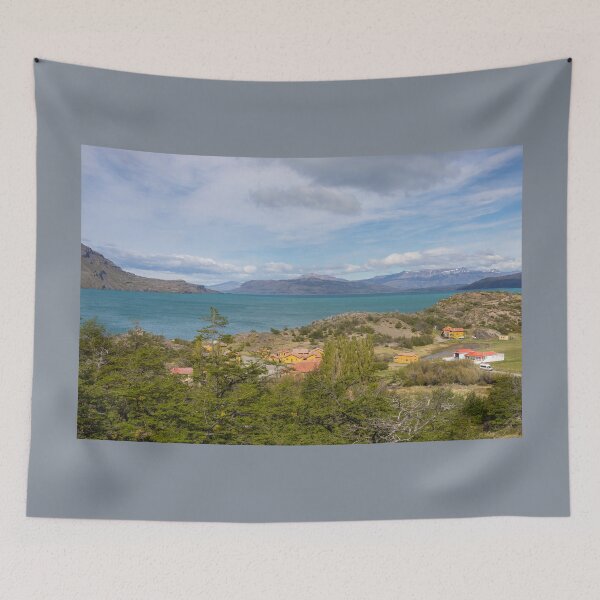 Item preview, Chile. Torres del Paine National Park. Houses.  designed and sold by vadim19.