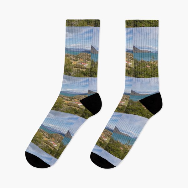 Item preview, Chile. Torres del Paine National Park. Houses.  designed and sold by vadim19.