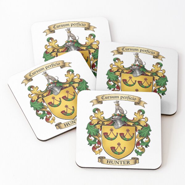Item preview, The Hunter Family Coat of Arms designed and sold by BagTown Clans.