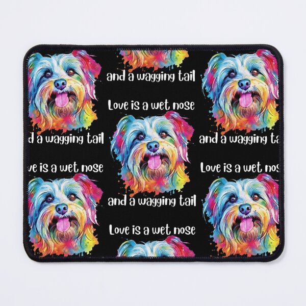 Item preview, Funny Painted Dog Yorkshire Terrier Comedy T-Shirt Tee designed and sold by FunnyTeeShirtuk.