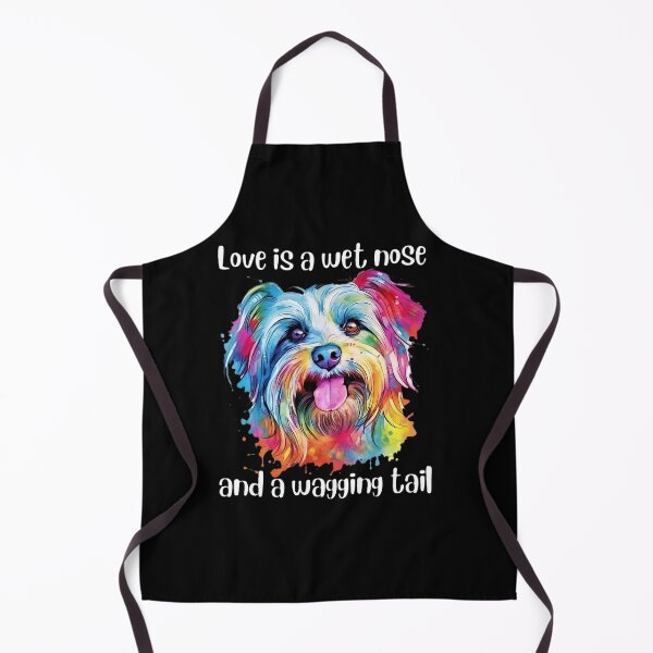 Item preview, Funny Painted Dog Yorkshire Terrier Comedy T-Shirt Tee designed and sold by FunnyTeeShirtuk.