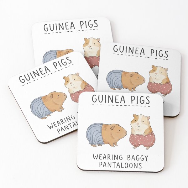 Item preview, Guinea Pigs Wearing Baggy Pantaloons  designed and sold by evokerys.