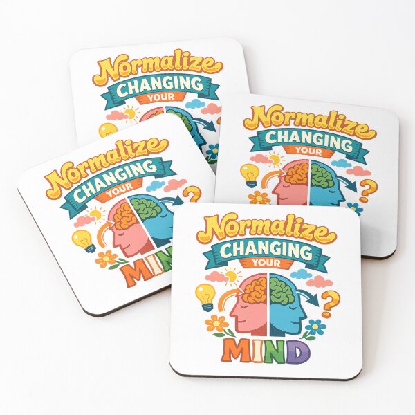 Item preview, Normalize Changing Your Mind Funny Growth Mindset  designed and sold by The Junto Shop.