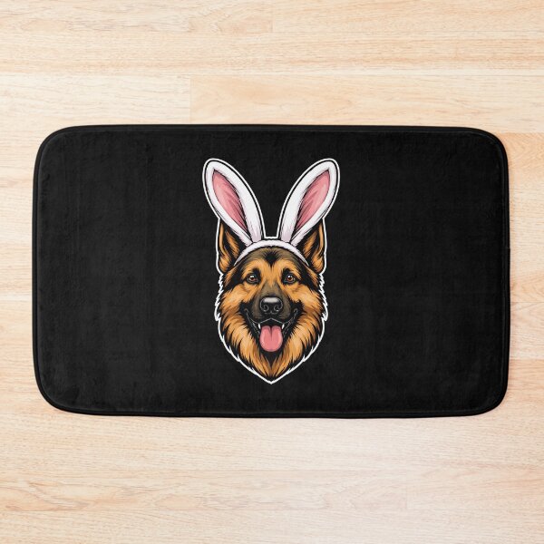 Item preview, German Shepherd Bunny Ears Easter Dog Toddler Kids Women designed and sold by clothesy7.