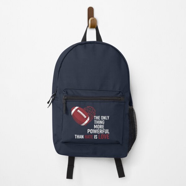 Item preview, The Only Thing More Powerful Than Hate Is Love Football Heart Graphic Design designed and sold by Uglyandcute.