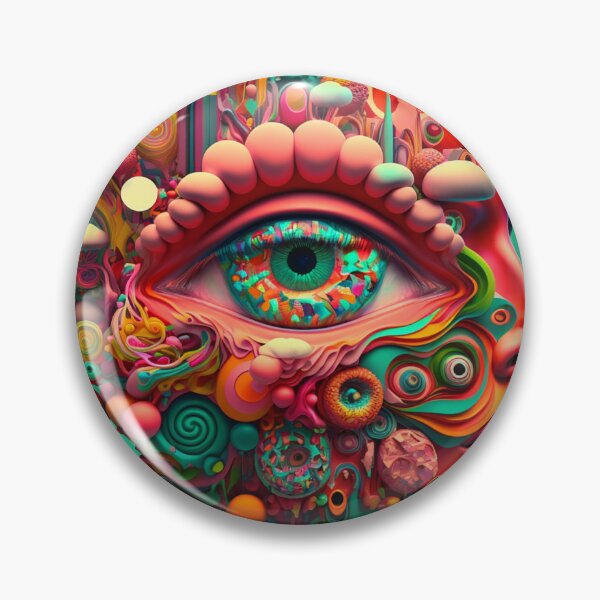 Item preview, psychedelic designed and sold by Tania Uvalle.