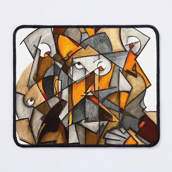 Item preview, A chaotic mix of abstract art designed and sold by alexgeiart.
