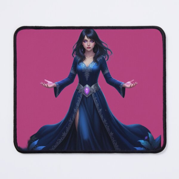 Item preview, Midnight Magic Sorceress Fantasy Character Sticker designed and sold by Scro-Ciob-Shop.