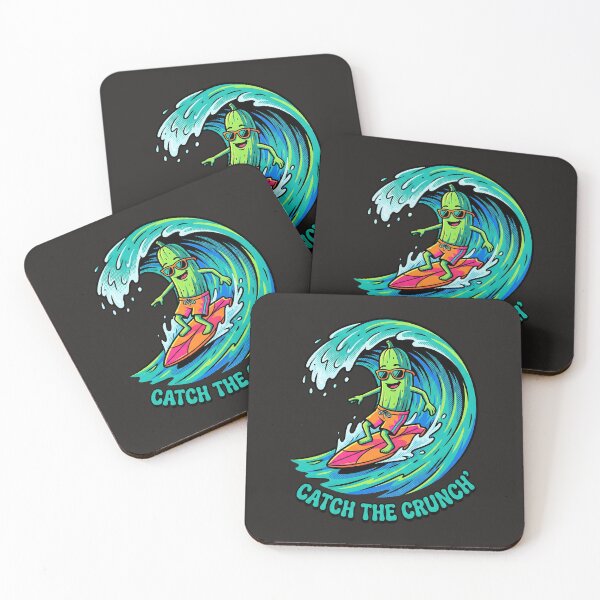 Item preview, The Great Gherkin Surfer designed and sold by AwesomeBeyondLimits.