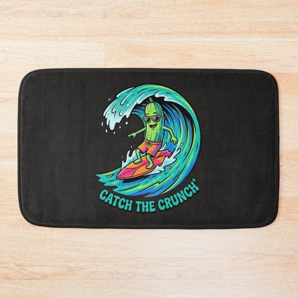 Item preview, The Great Gherkin Surfer designed and sold by AwesomeBeyondLimits.