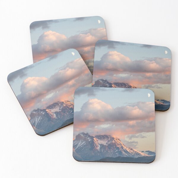 Item preview, Chile. Torres del Paine National Park. Sunrise with Half Moon.  designed and sold by vadim19.