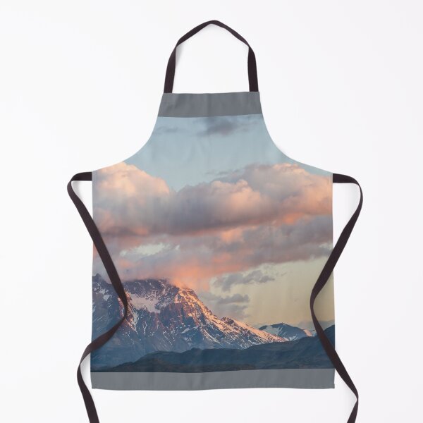 Item preview, Chile. Torres del Paine National Park. Sunrise with Half Moon. designed and sold by vadim19.