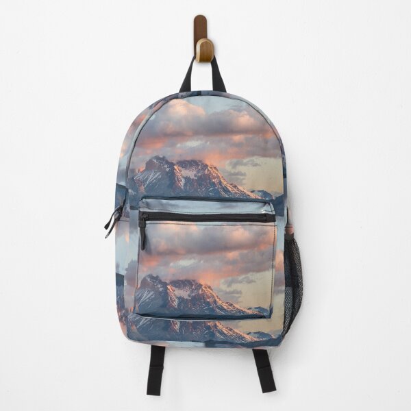 Item preview, Chile. Torres del Paine National Park. Sunrise with Half Moon.  designed and sold by vadim19.