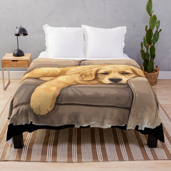 Item preview, Couch Mode Golden Retriver designed and sold by OneMoments.