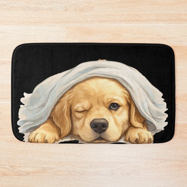Item preview, Five More Minutes – Golden Retriver Mood designed and sold by OneMoments.