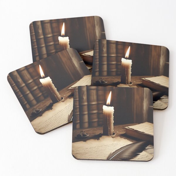 Item preview, Quill and Unfinished Letter – Literary Romance designed and sold by semenol.