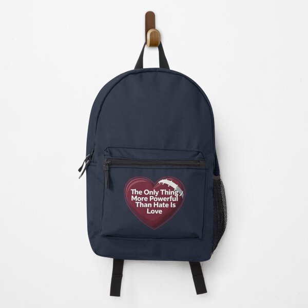 Item preview, The Only Thing More Powerful Than Hate Is Love Football Heart Graphic Design designed and sold by Uglyandcute.