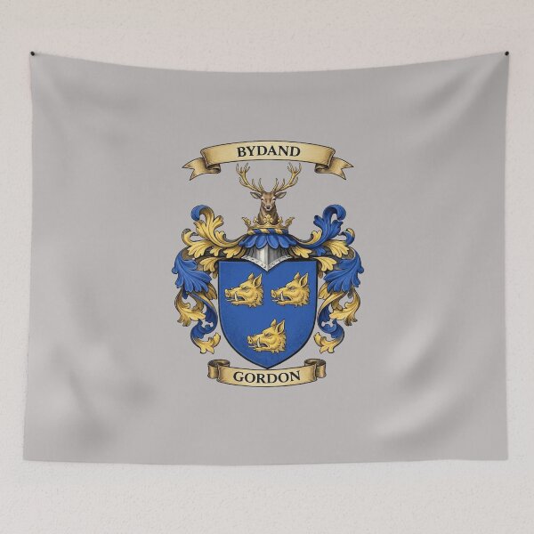 Item preview, The Gordon Family Coat of Arms designed and sold by BagTown Clans.