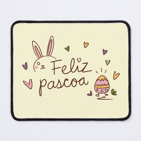 Item preview, Feliz Pascoa Cute Bunny Design – Kawaii Easter Egg designed and sold by SimoesArtistry.