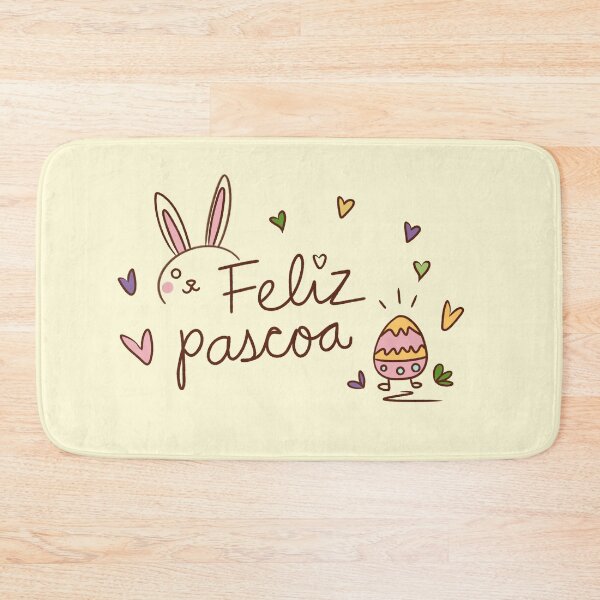 Item preview, Feliz Pascoa Cute Bunny Design – Kawaii Easter Egg designed and sold by SimoesArtistry.