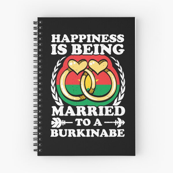 Item preview, Happiness Is Being Married To A Burkinabe designed and sold by GabbyKash.