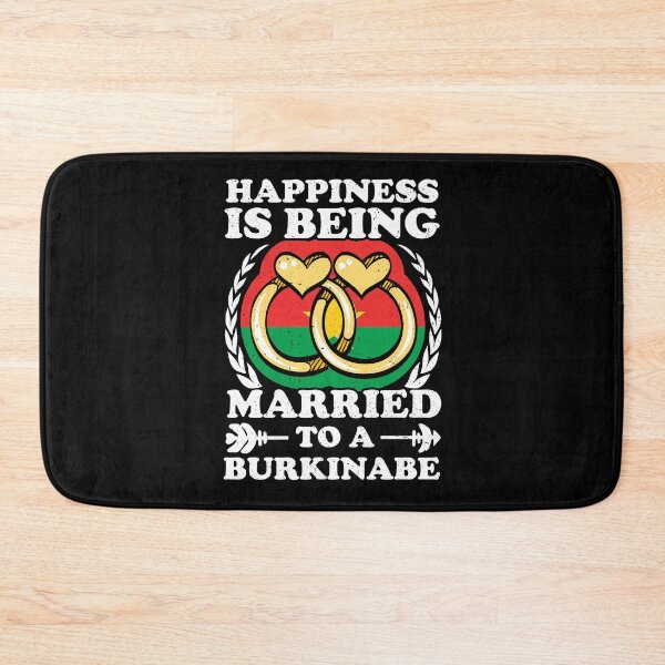 Item preview, Happiness Is Being Married To A Burkinabe designed and sold by GabbyKash.