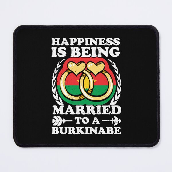 Item preview, Happiness Is Being Married To A Burkinabe designed and sold by GabbyKash.