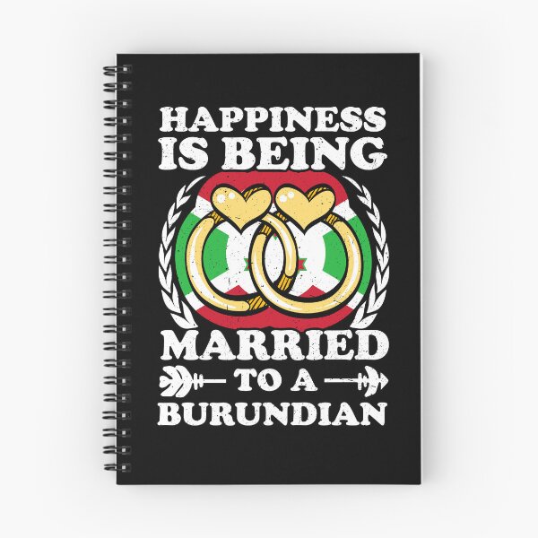 Item preview, Happiness Is Being Married To A Burundian designed and sold by GabbyKash.