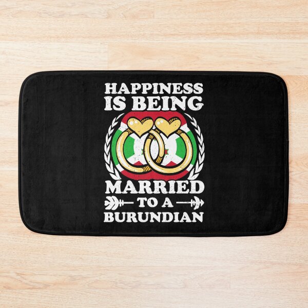 Item preview, Happiness Is Being Married To A Burundian designed and sold by GabbyKash.