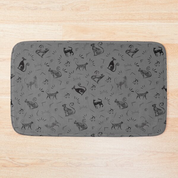 Item preview, Cave Art Cats on Gray  designed and sold by KSimpson838.