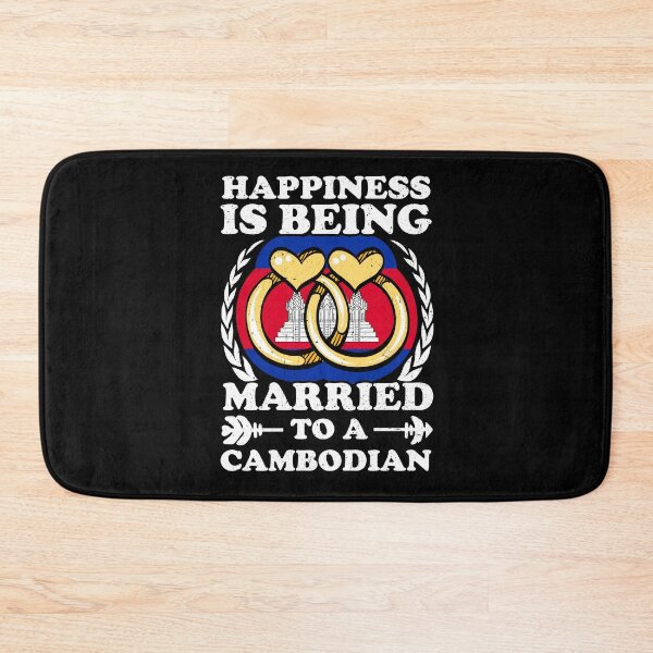 Item preview, Happiness Is Being Married To A Cambodian designed and sold by GabbyKash.