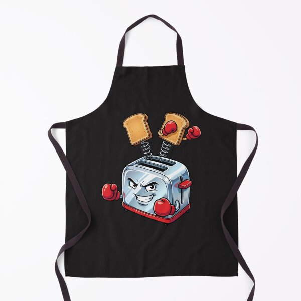 Item preview, The Morning Contender: Knockout Toast & Toaster Art designed and sold by AwesomeBeyondLimits.