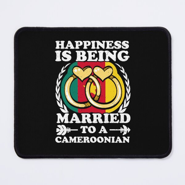 Item preview, Happiness Is Being Married To A Cameroonian designed and sold by GabbyKash.