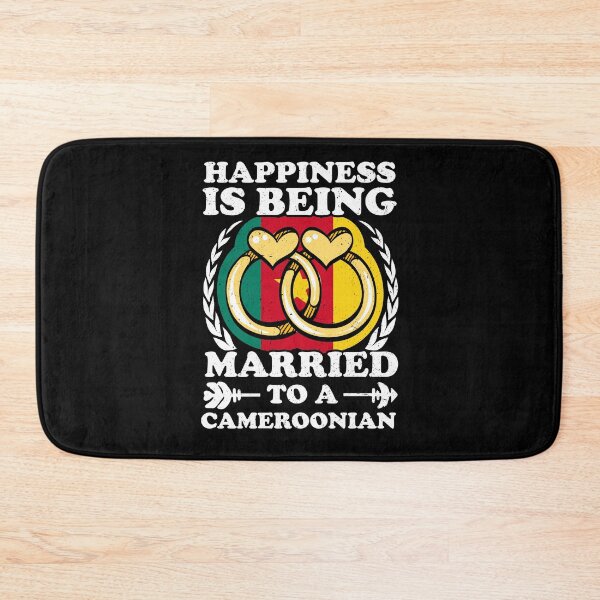 Item preview, Happiness Is Being Married To A Cameroonian designed and sold by GabbyKash.