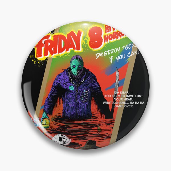 Item preview, Friday 8 bit Horror 8 designed and sold by Doug Saquic.