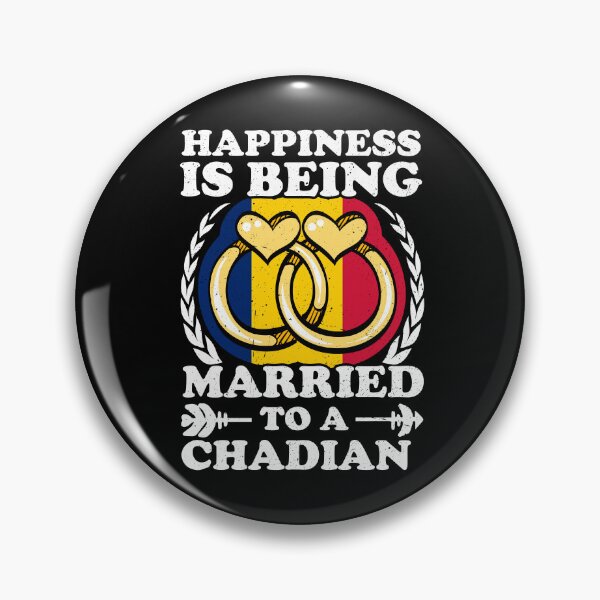 Item preview, Happiness Is Being Married To A Chadian designed and sold by GabbyKash.