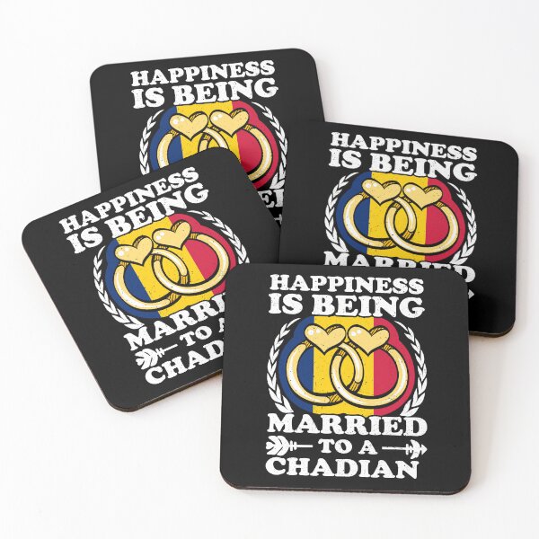 Item preview, Happiness Is Being Married To A Chadian designed and sold by GabbyKash.