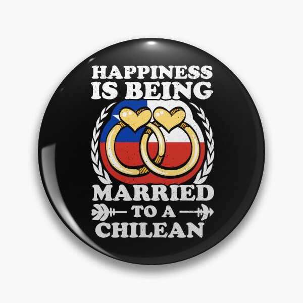Item preview, Happiness Is Being Married To A Chilean designed and sold by GabbyKash.