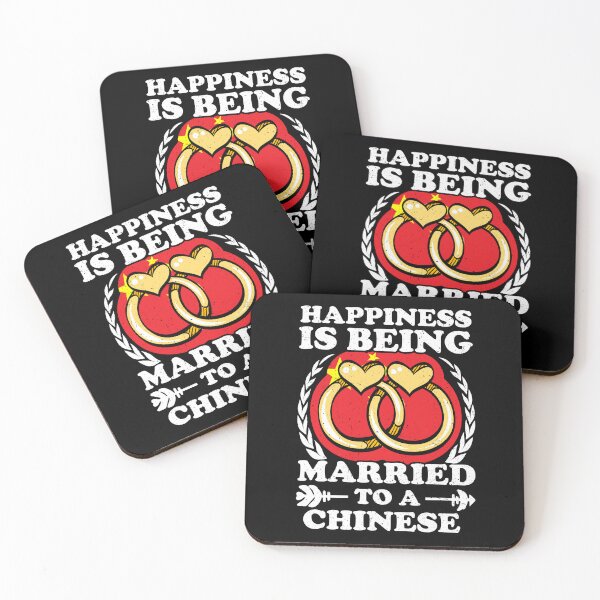 Item preview, Happiness Is Being Married To A Chinese designed and sold by GabbyKash.