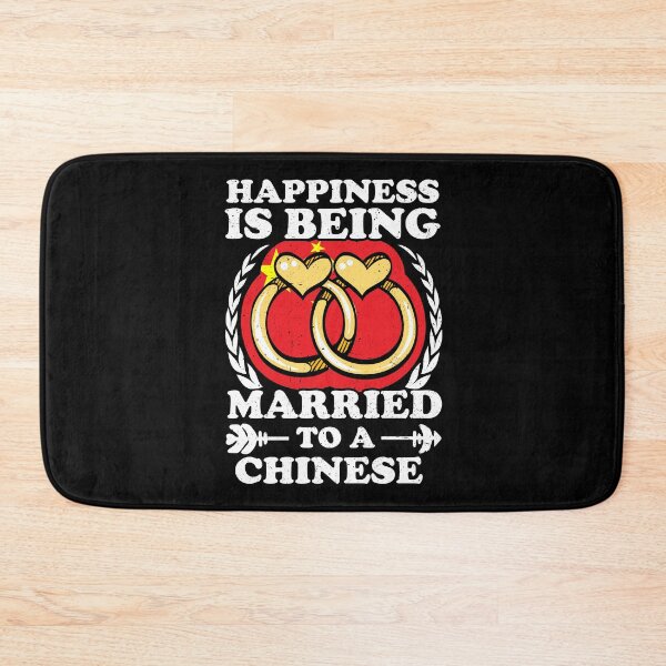 Item preview, Happiness Is Being Married To A Chinese designed and sold by GabbyKash.