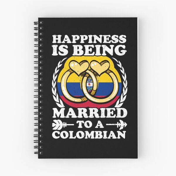 Item preview, Happiness Is Being Married To A Colombian designed and sold by GabbyKash.