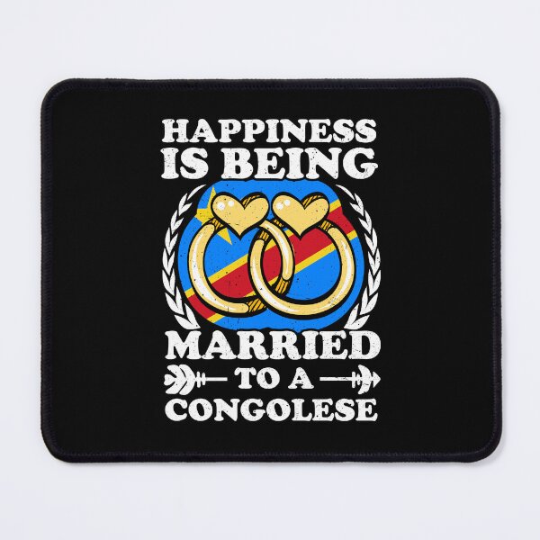 Item preview, Happiness Is Being Married To A Congolese designed and sold by GabbyKash.