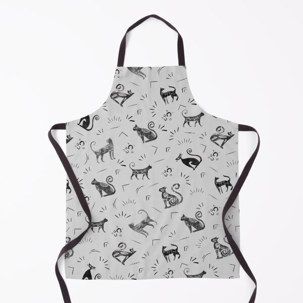 Item preview, Cave Art Cats on Pale Gray designed and sold by KSimpson838.