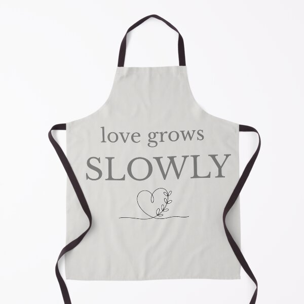 Item preview, Love Grows Slowly Minimalist Typography designed and sold by Minimalist Typography.